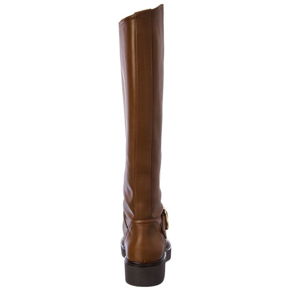 Stuart Weitzman Luxering Leather Knee-High Riding Boot - Picture 3 of 5